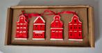 Postcodeloterij huisjes kerstboomhangers, Diversen, Kerst, Ophalen of Verzenden, Nieuw
