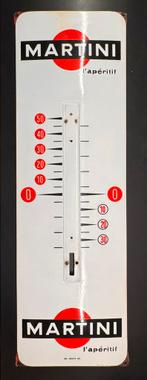 Emaille Reclamebord Martini Thermometer, Verzamelen, Merken en Reclamevoorwerpen, Ophalen of Verzenden, Reclamebord