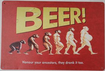 Beer revolution bier reclamebord van metaal wandbord deco  beschikbaar voor biedingen