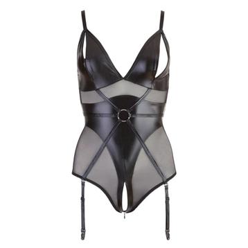 Black Level Zwarte bondage body maat S (529) beschikbaar voor biedingen