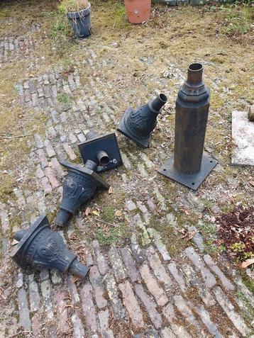 Gietijzer ornamentvoet lamp onderstuk lantaarn lantarenpaal beschikbaar voor biedingen