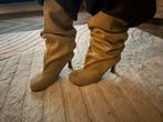 Laarzen met hak, Kleding | Dames, Schoenen, Beige, Lage of Enkellaarzen, Nieuw, Ophalen of Verzenden