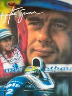 Foto Ayrton Senna, Verzamelen, Automerken, Motoren en Formule 1, Ophalen of Verzenden, Zo goed als nieuw, Auto's