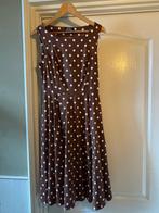 Jurk Hearts & Roses maat 40, Kleding | Dames, Maat 38/40 (M), Bruin, Ophalen of Verzenden, Gedragen