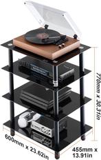 Mediakast verstelbaar, Ophalen, Nieuw, 50 tot 100 cm, Glas