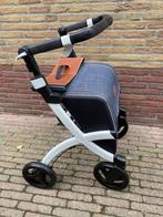 Design Rollz Flex Rollator met grote tas, maat M, z.g.a.n, Ophalen, Opvouwbaar, Zo goed als nieuw