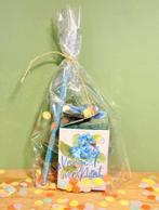 Traktatie juf/meester/leidster, Hobby en Vrije tijd, Feestartikelen, Ophalen of Verzenden, Nieuw, Verjaardag