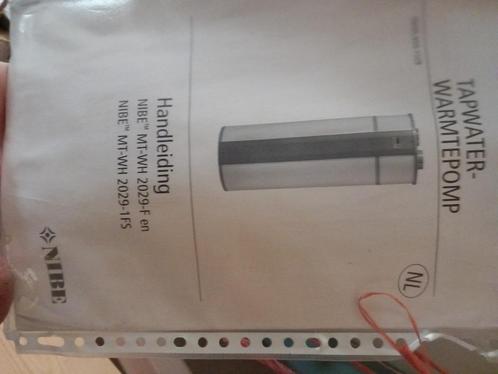Nibe warmtepomp boiler MT WH 2029 1FS, Doe-het-zelf en Verbouw, Geisers en Boilers, Gebruikt, Boiler, 100 liter of meer, Onbekend