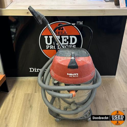Hilti VC 60 U Nat/droogstofzuiger / bouwstofzuiger | Met gar, Doe-het-zelf en Verbouw, Reinigingsmachines, Gebruikt, Overige typen