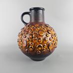 Vintage West-Duitse Fat Lava vaas Jasba N900 13 25 oranje, Ophalen of Verzenden