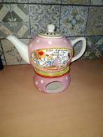 Blond Amsterdam theepot met thee mokken, Huis en Inrichting, Keuken | Servies, Blond Amsterdam, Ophalen of Verzenden, Zo goed als nieuw
