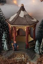 Kerstdorp Prieel met Figuur, Ophalen of Verzenden