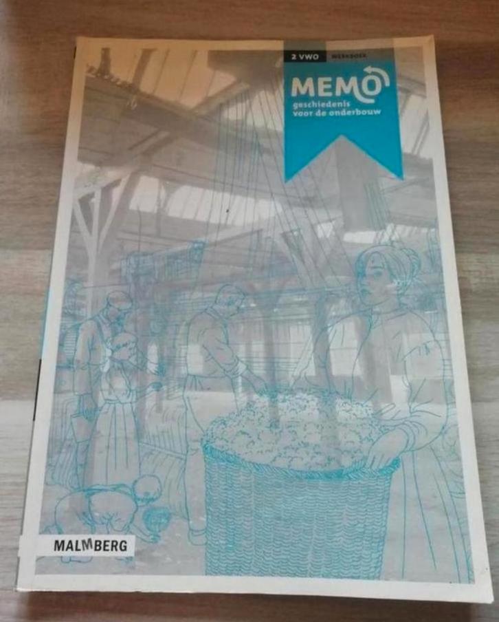 Memo Geschiedenis Werkboek 2 VWO - Nieuw!, Boeken, Schoolboeken, Zo goed als nieuw, Geschiedenis, VWO, Ophalen of Verzenden