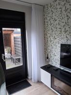 Vitrage, 260 cm hoog, 525 cm breed, hagelwit en licht vertic, Ophalen of Verzenden, Zo goed als nieuw