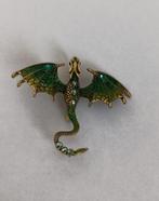 Draak broche, Overige materialen, 4 tot 7 cm, Overige kleuren, Nieuw