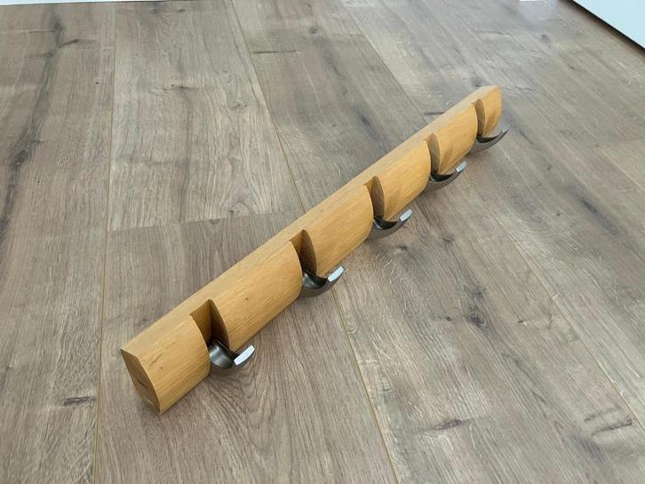 kapstok, Huis en Inrichting, Woonaccessoires | Kapstokken, Gebruikt, Wandkapstok, Hout, Ophalen of Verzenden