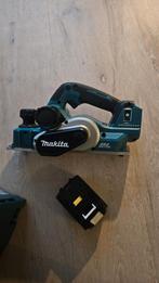 Makita schaafmachine, Ophalen of Verzenden, Zo goed als nieuw, Accu