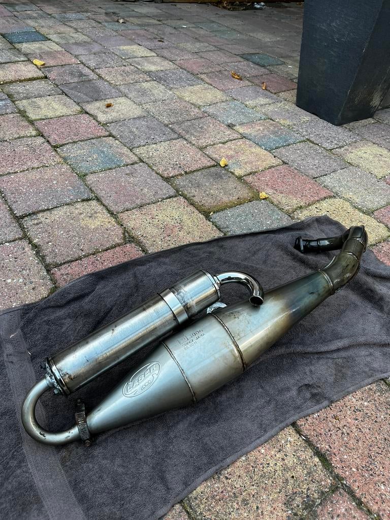 Terugloopuitlaat laser jama, Fietsen en Brommers, Ophalen of Verzenden, Gebruikt