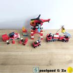 🚒 Lego Duplo Brandweer Trucks | Quad | Motor | Helikopter, Complete set, Duplo, Gebruikt, Ophalen of Verzenden