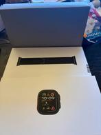 Apple watch ultra 2 black gps + lte 3 jaar garantie met bon!, Zwart, IOS, Ophalen of Verzenden, Zo goed als nieuw