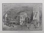 27 / Torenkamer slot Wijk bij Duurstede door W. Steelink, Antiek en Kunst, Kunst | Etsen en Gravures, Ophalen of Verzenden