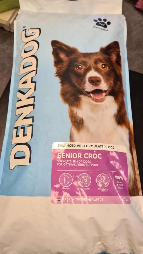 Denkadog senior croc - 12,5 kg - breukzak hondenvoer brokken, Dieren en Toebehoren, Dierenvoeding, Hond, Ophalen of Verzenden