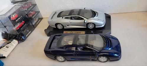 Maisto 1/12 Jaguar XJ220, Hobby en Vrije tijd, Modelauto's | 1:5 tot 1:12, Zo goed als nieuw, Auto, 1:9 t/m 1:12, Ophalen of Verzenden