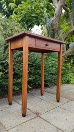 Art deco tafel bijzettafel plantentafel eiken antiek bureau, Ophalen