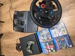 PS4 en logitech G29, Spelcomputers en Games, Ophalen, Zo goed als nieuw