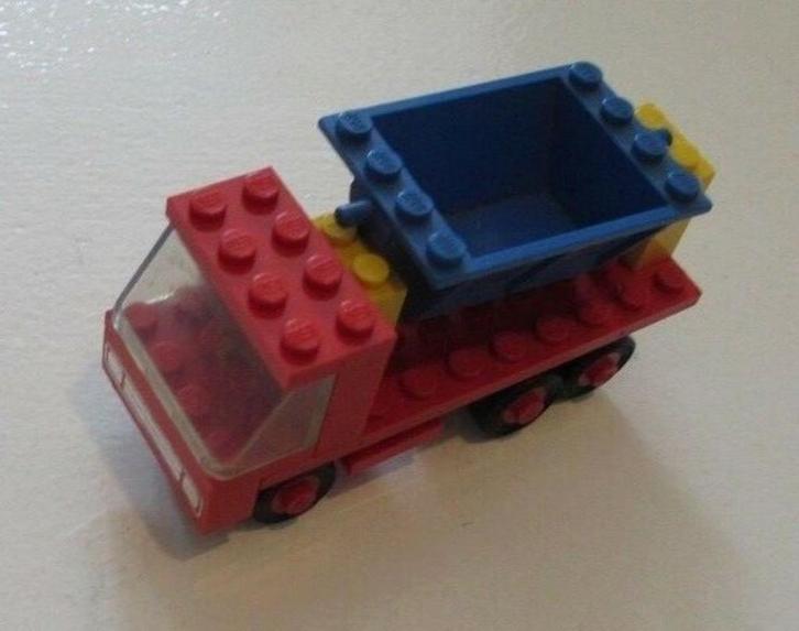 lego 612-1 (1) legoland kipper truck (1974), Kinderen en Baby's, Speelgoed | Duplo en Lego, Gebruikt, Lego, Complete set, Ophalen of Verzenden