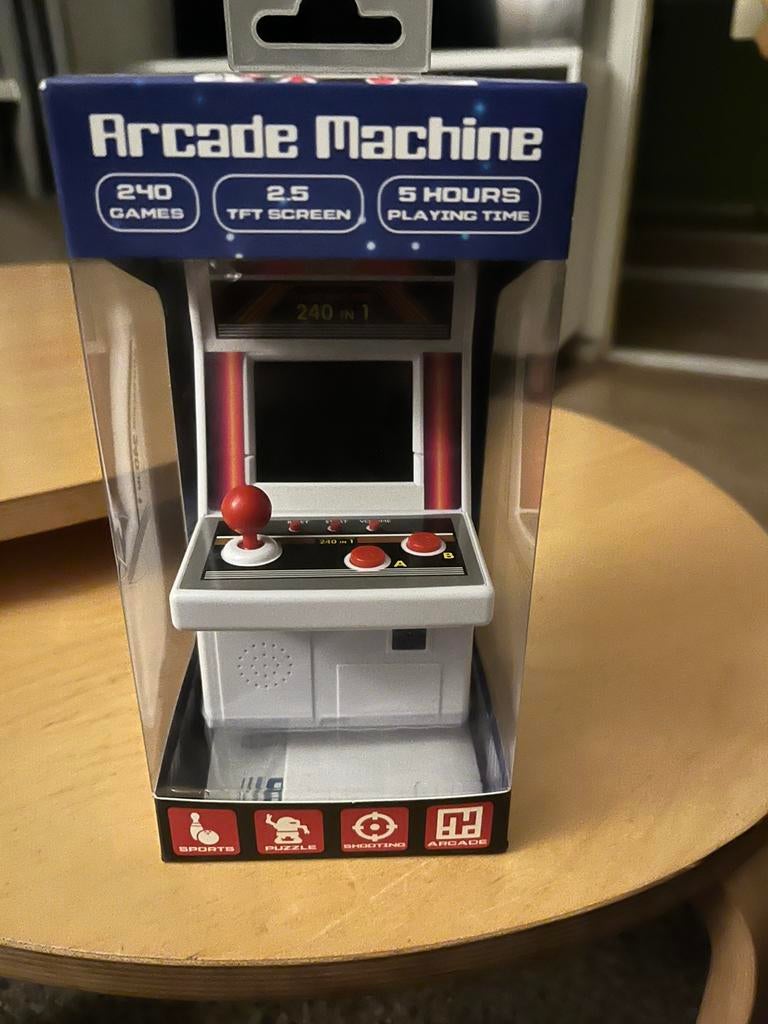 Mini arcade machine, Ophalen, Zo goed als nieuw