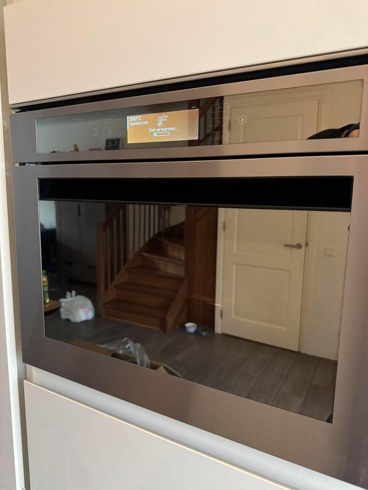 Bauknecht combi oven magnetron inbouw, Witgoed en Apparatuur, Ovens, 45 tot 60 cm, Ophalen