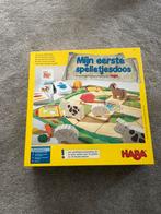 Mijn eerste spelletjesdoos HABA, Kinderen en Baby's, Speelgoed | Educatief en Creatief, Ophalen of Verzenden, Zo goed als nieuw