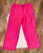 Roze linnen broek maat M h&m, Ophalen of Verzenden, Zo goed als nieuw, Roze