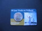 5 Euro munten, Unc in Coincard., Koningin Beatrix, Zilver, Euro's, Ophalen of Verzenden