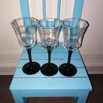 Luminarc Octime black wijnglazen en champagneglazen 6 stuks, Huis en Inrichting, Keuken | Servies, Ophalen, Glas of Glazen, Gebruikt
