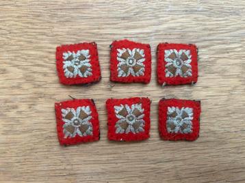 Britse officiers pips, infanterie beschikbaar voor biedingen