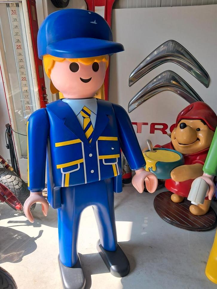 Zeldzame Life size Playmobil xxll pop 155cm prachtig item., Verzamelen, Merken en Reclamevoorwerpen, Gebruikt, Overige typen, Ophalen