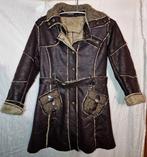 Dames winter jas vintage y2k 90s maat S, Bruin, Ophalen of Verzenden, Vintage, Maat 36 (S)