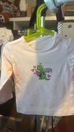 Longsleeve maat 80, zelf bedrukt, Kinderen en Baby's, Babykleding | Maat 80, Ophalen of Verzenden, Nieuw, Meisje, Shirtje of Longsleeve