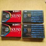 `4 nieuwe cassette bandjes, Cd's en Dvd's, Cassettebandjes, 2 t/m 25 bandjes, Overige genres, Ophalen of Verzenden, Nieuw in verpakking
