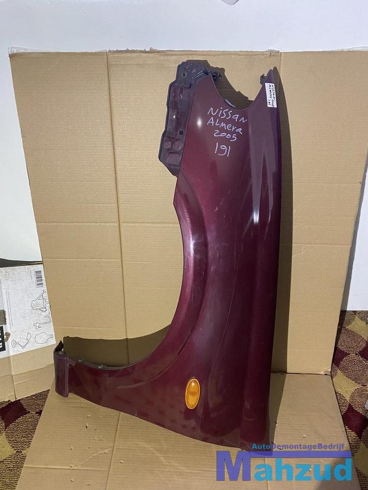 NISSAN ALMERA ROOD links linker scherm zijscherm, Auto-onderdelen, Carrosserie en Plaatwerk, Spatbord, Nissan, Gebruikt, Ophalen