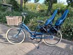 Azor tweelingfiets met achterzitjes en accessoires, 2 zitjes, Versnellingen, Nieuw, 56 cm of meer