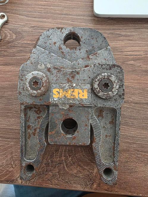 REMS Persbek henco TH16 en of uponor U16, Doe-het-zelf en Verbouw, Gereedschap | Machine-onderdelen en Toebehoren, Gebruikt, Ophalen of Verzenden