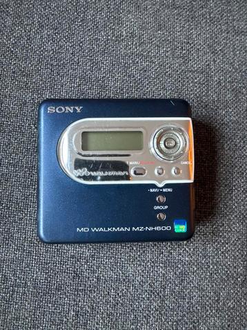 Sony MD Walkman MZ-NH600 Minidisc Recorder beschikbaar voor biedingen