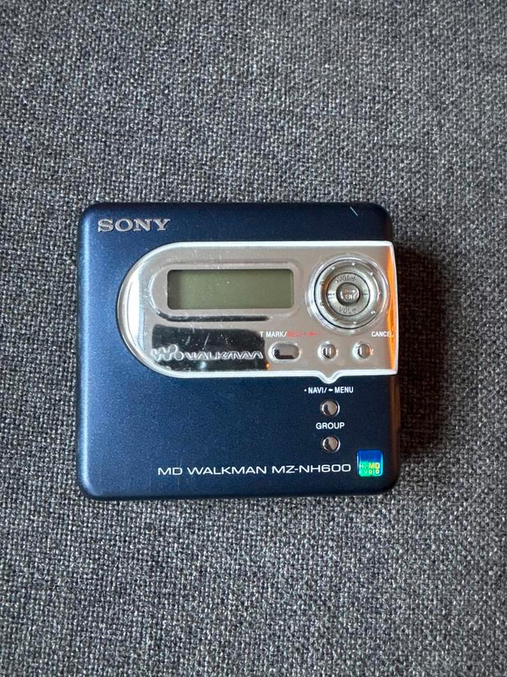 Sony MD Walkman MZ-NH600 Minidisc Recorder, Audio, Tv en Foto, Walkmans, Discmans en Minidiscspelers, Minidisc-recorder, Ophalen