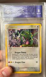 Rayquaza Reverse Holo ex emerald 9/106 - Zeldzaam!, Ophalen, Zo goed als nieuw, Losse kaart, Foil
