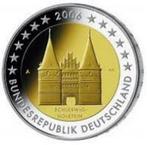 2 Euro Duitsland 2006 Letter A - Holstentor Lubeck - UNC, Verzenden, Duitsland, 2 euro, Losse munt