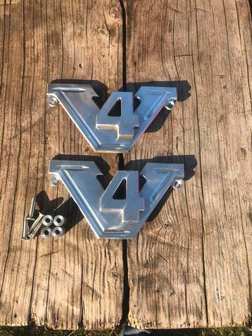 Te koop vmax logo V4 carb cover yamaha vmax v-max vmx beschikbaar voor biedingen