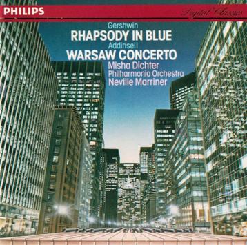 GERSHWIN Rhapsody in blue CD MARRINER DICHTER PHILIPS beschikbaar voor biedingen